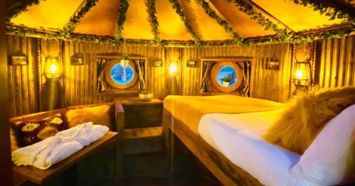 Oil rig 'escape capsule' and sunken sea trawler transformed into luxe glamping pods