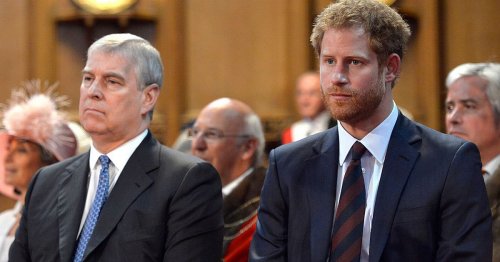 Prince Andrew's awkward dig at Prince Harry ahead of Princess Eugenie's wedding