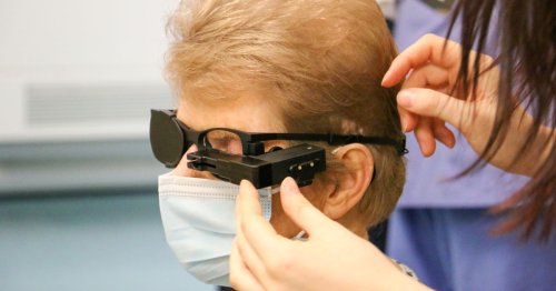 Gran becomes first patient to be fitted with bionic eye in science breakthrough