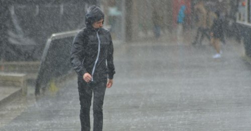 Three days of heavy rain to hammer Britain before snow and -10C freeze