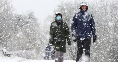Heavy snow of up to 6 inches over Easter as temperature plunges from 24C to -4C