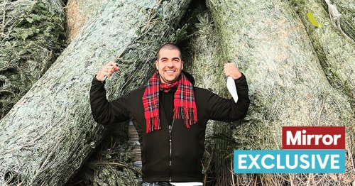 Man set to 'make £5k in two days' by selling Christmas trees door to door