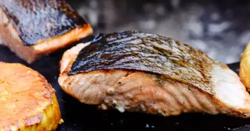 Mary Berry's easy salmon traybake with roasted veg recipe takes just 25 minutes