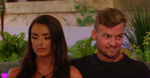 Love Island fans slate Hugo for smirking during Toby’s re-coupling entrance