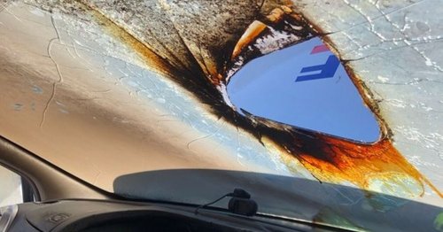 Shocking photo shows why you should never leave your sunglasses in the car on hot days