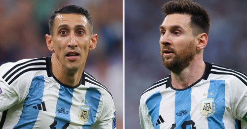 Angel Di Maria admits "throwing a turd" at Lionel Messi in World Cup admission