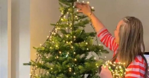 'I used to decorate Christmas trees professionally - you're putting lights on all wrong'