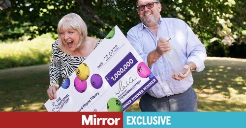 Lotto winner reveals windfall finally allowed her to reconnect with dad on other side of world