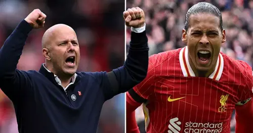 Liverpool win Premier League title to match Man Utd record in Arne Slot's first season