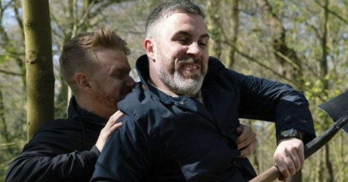 Coronation Street star Greg Wood looks very different as he shows off his new girlfriend