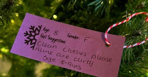 Children's Christmas wishes for 'clean clothes' or 'anything' leave pub staff in tears