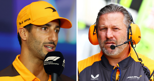 Daniel Ricciardo told to "rebuild his racing" as McLaren chief Zak Brown speaks out