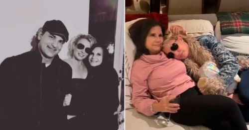 Britney Spears cuddles mum Lynne in emotional birthday reunion after family feud
