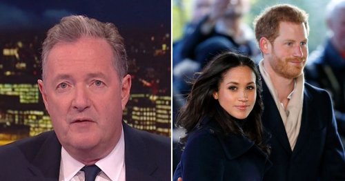 Piers Morgan slams Omid Scobie's claims he called for Meghan and Harry to be 'burned alive'