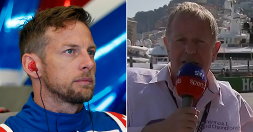 F1 star breaks unwritten rule to leave Sky's Martin Brundle and Jenson Button unimpressed