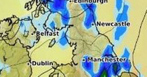 UK weather forecast: Heavy rain and thunderstorms to batter Brits today and on weekend