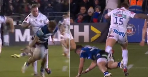 Stuart Hogg lucky to escape after tripping opponent in Exeter win vs Bath