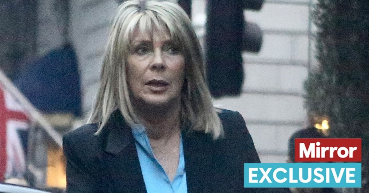 Bleary-eyed Ruth Langsford spotted with wedding ring firmly on after boozy six hour lunch