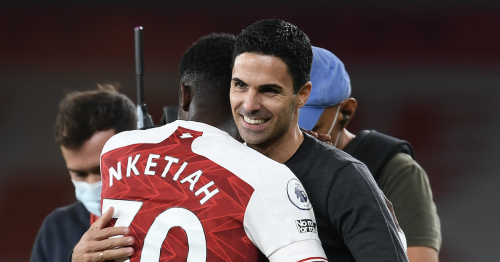 Arteta's soft spot for Nketiah complicates "clear project" at Arsenal