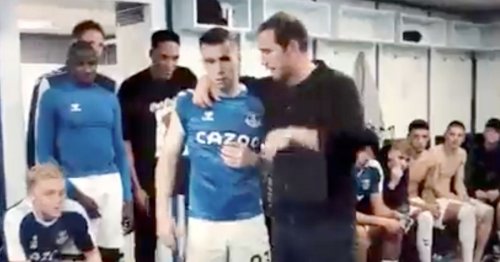 Frank Lampard singles out Seamus Coleman in Everton dressing room after survival