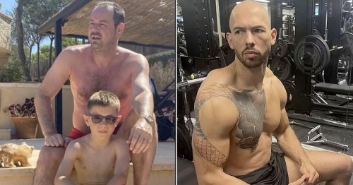 Danny Dyer devastated to find out nine-year-old son is a fan of Andrew Tate