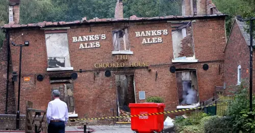 Crooked House owners 'want to rebuild' UK's wonkiest pub after 'arson attack' - but in new location
