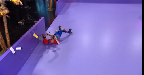 BBC Morning Live host suffers 'massive' fall during 24-hour challenge