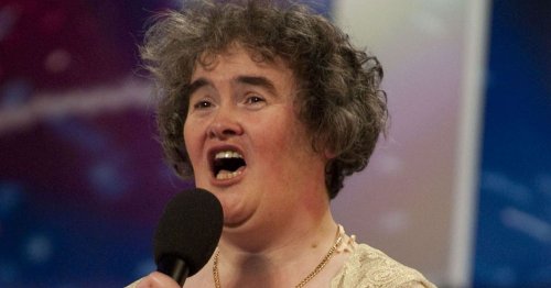 Susan Boyle almost unrecognisable as she's spotted in iconic hotel