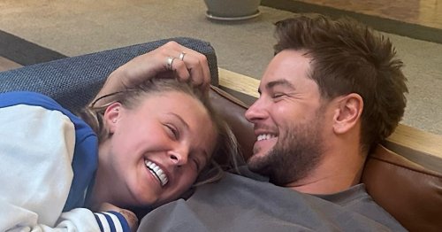 JoJo Siwa says her 'heart is overflowing' as Chris Hughes shares very cosy reunion snaps