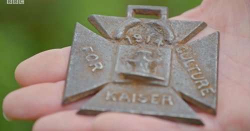 Antiques Roadshow guest gutted over truth behind WWI medal found on the beach