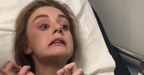 Mum shares disturbing video of daughter left 'frozen' after drink was 'spiked'