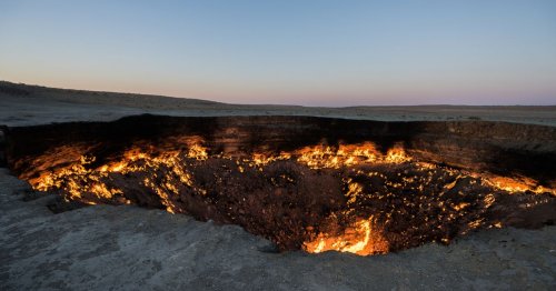 'Gates of Hell' crater which has been burning for 50 years may finally be extinguished