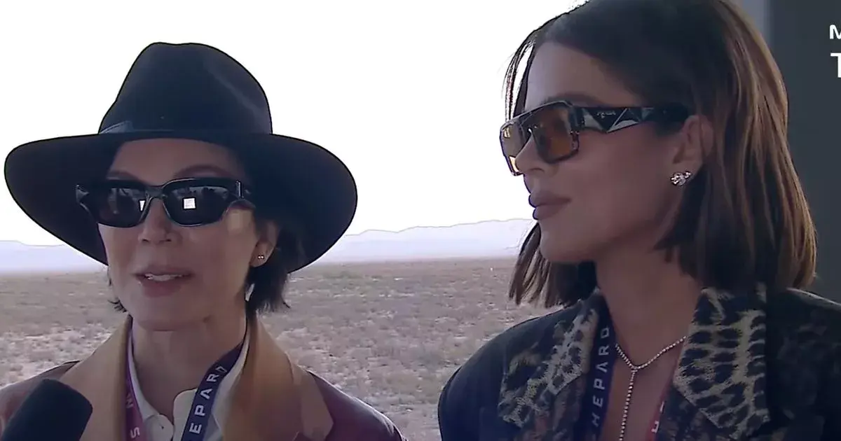 Kris Jenner and Khloe Kardashian watch Katy Perry space mission as Oprah bursts into tears