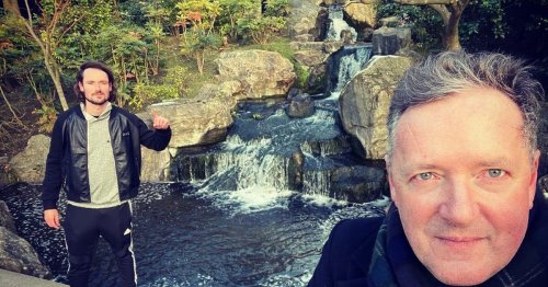 Piers Morgan reunites with son Spencer after his lavish Barbados break