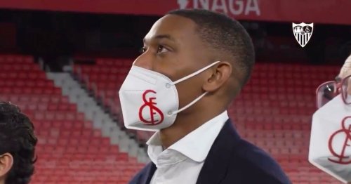 Anthony Martial close to tears as Ronaldo sends message during Sevilla unveiling
