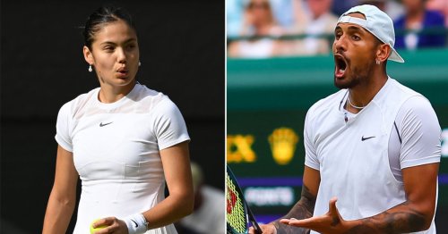 Emma Raducanu criticised for Nick Kyrgios support after Aussie's Wimbledon QF win