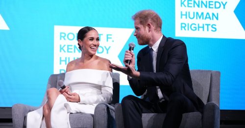Prince Harry mocked for being ‘under Meghan’s thumb’ in cheeky Christmas panto dig