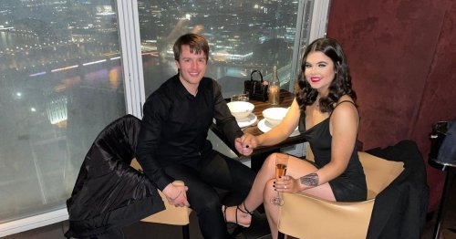 Young couple 'fake engagement' to get upgraded to posh room at the swanky Shard