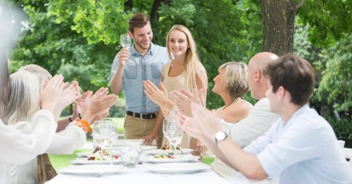 'My brother banned me from talking at his engagement party - he said I'd steal the show'