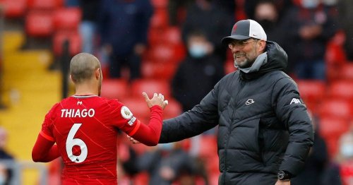 Klopp's Thiago plan amid Champions League display and selection conundrums