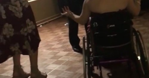 Horrified crowd boos DJ over Ed Sheeran song choice for prom queen in wheelchair