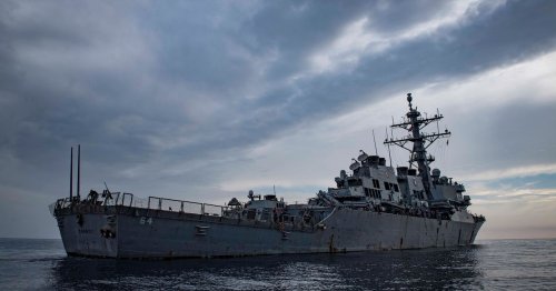 USS Carney warship and multiple commercial ships attacked in Red Sea, Pentagon says