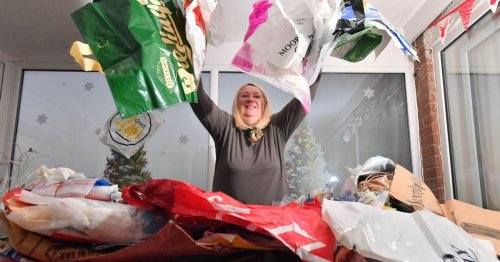 Brit holds world record for collection of 10,000 plastic bags worth thousands