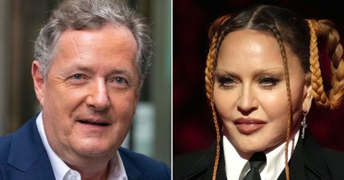 Piers Morgan faces huge backlash for cruel jibes about Madonna's face at Grammys