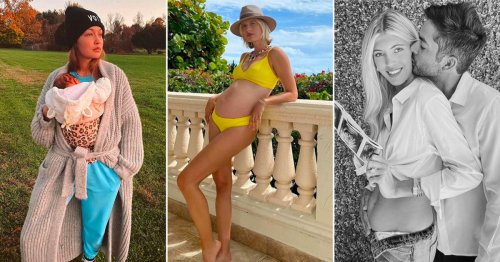 Victoria's Secret model baby boom four years after the annual catwalk show was cancelled