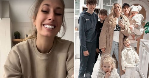 Stacey Solomon addresses 'baby number six' as she candidly shares struggle with kids