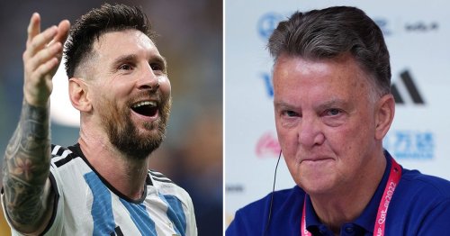 Louis van Gaal laughs at "stupid" Lionel Messi question ahead of Argentina vs Netherlands