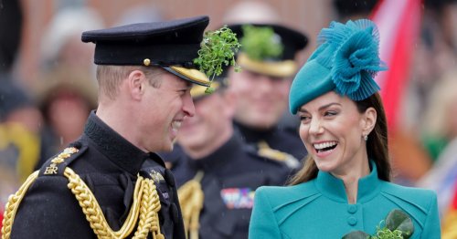 Kate Middleton rescued by Prince William after embarrassing fashion slip-up at parade