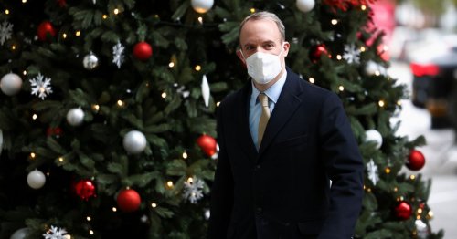 Dominic Raab won't have a big Xmas party despite telling Brits to 'enjoy' events