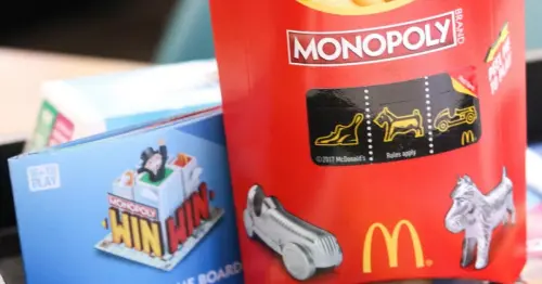 Man stunned after spending £100 on McDonald's to see how much he'd win in Monopoly
